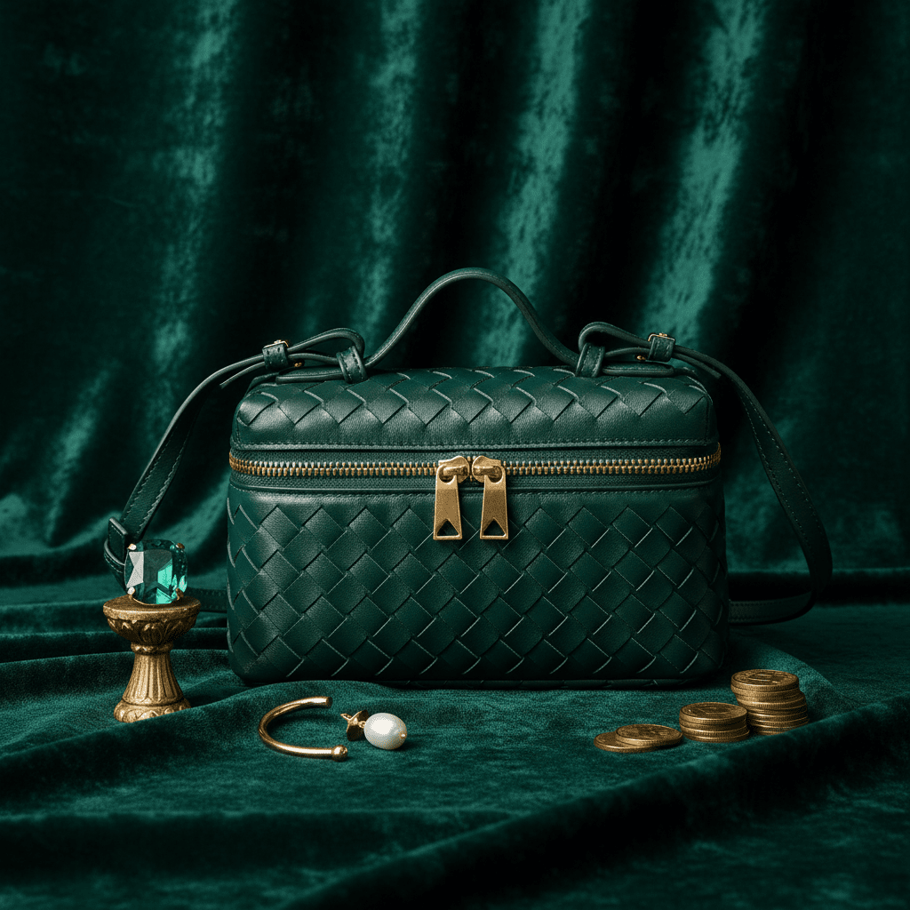 Emerald Velvet Background