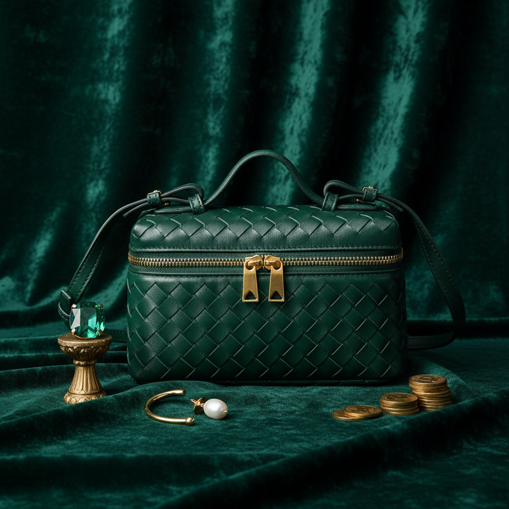 Emerald Velvet Background