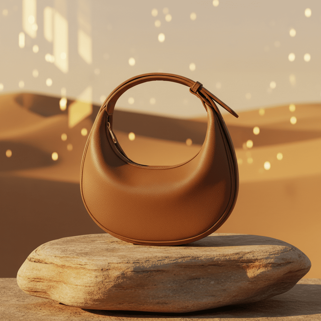 Golden Desert Background