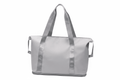 Gray Travel Tote Bag – No Logo