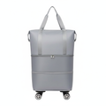 Grey Duffle Pure White