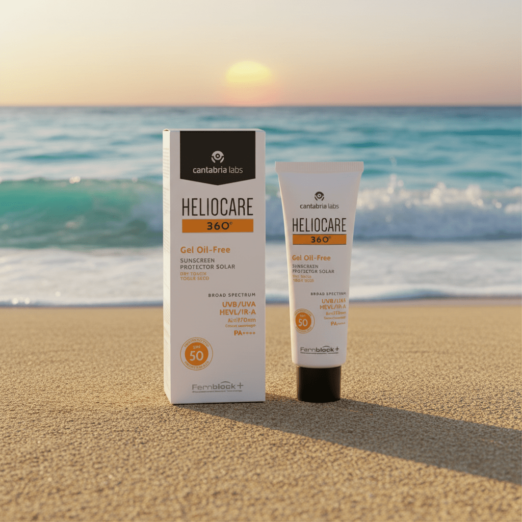 Heliocare Beach Background
