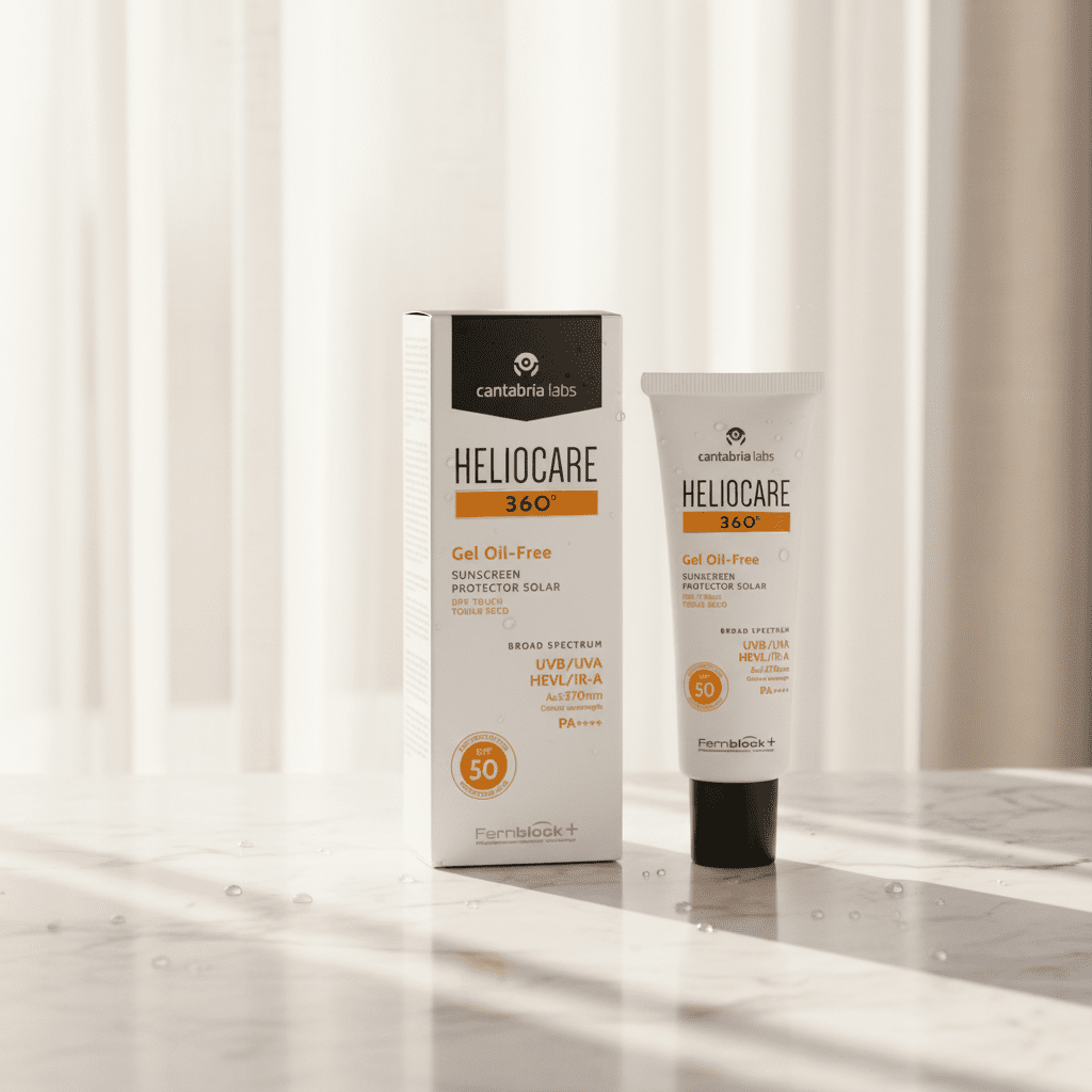 Heliocare Marble Background