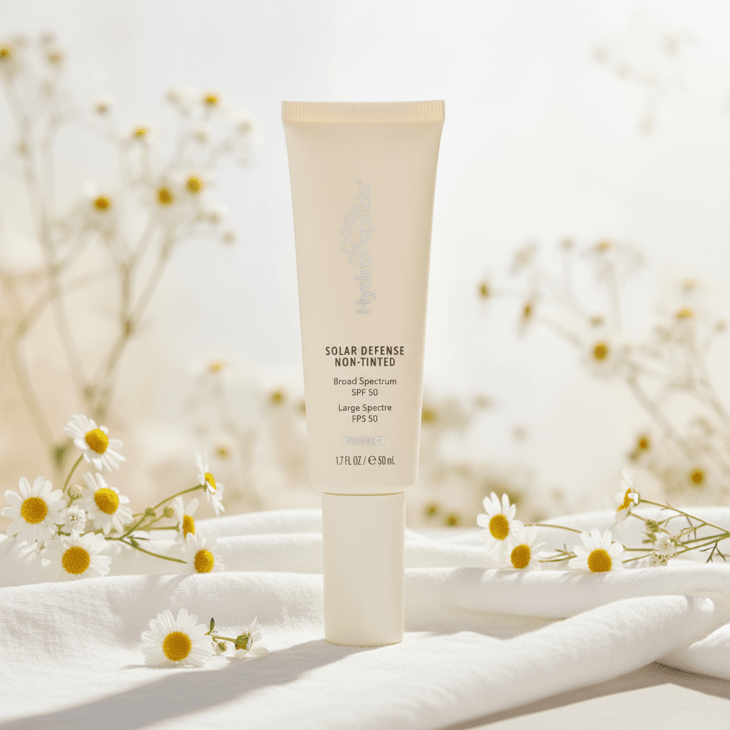 HydroPeptide Solar Defense Non-Tinted SPF 50 - AI Generated Background