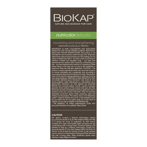 BioKap Nutricolor Delicato 0.0 Hair Lightening Cream 140ml