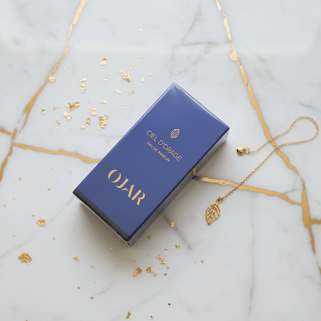 OJAR Ciel d'Orage EDP 15ml marble flatlay