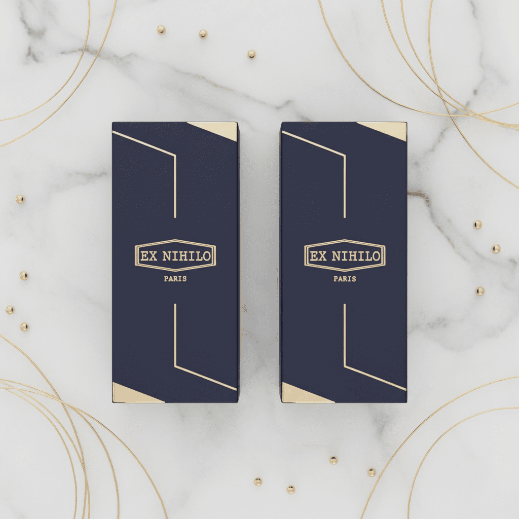 Ex Nihilo Paris EDP Sample Bundle marble flatlay