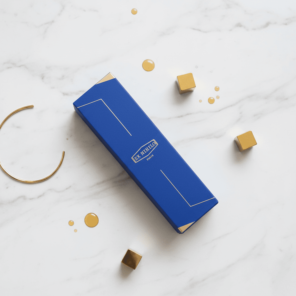 Ex Nihilo Blue Talisman EDP 7.5ml marble flatlay