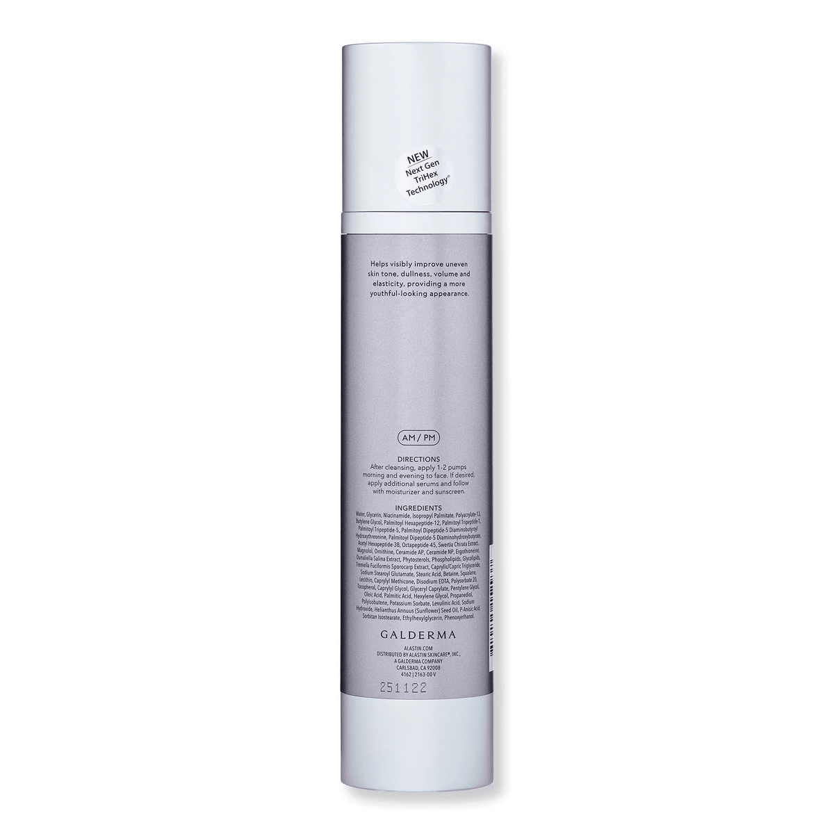 ALASTIN Restorative Skin Complex alternate packaging rear view