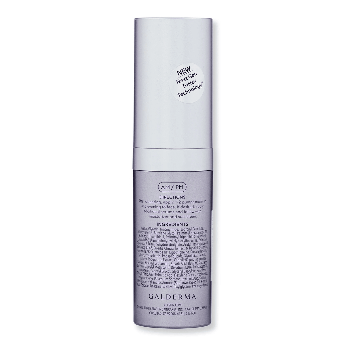 ALASTIN Restorative Skin Complex bottle ingredient label