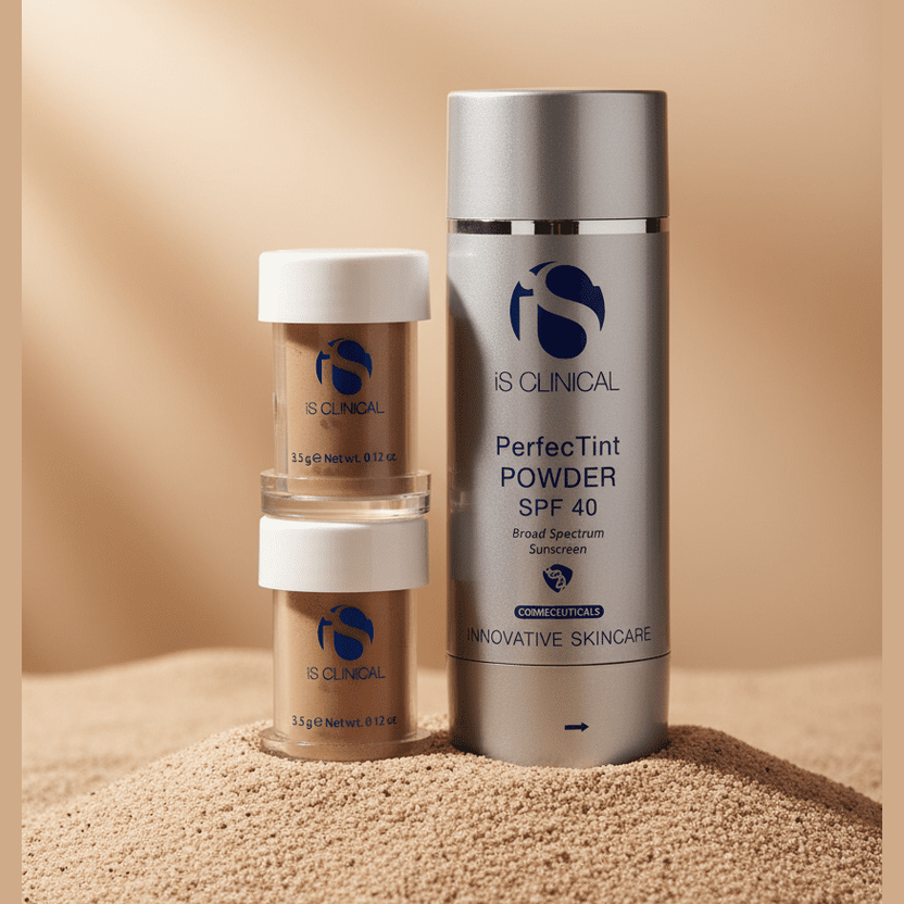 iS Clinical PerfecTint Powder SPF 40 Beige - AI Background