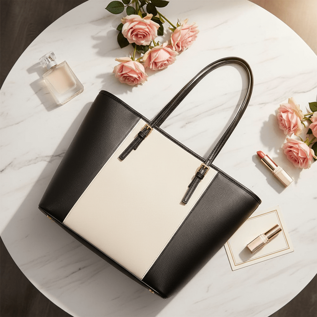 Luxury Flat Lay Tote