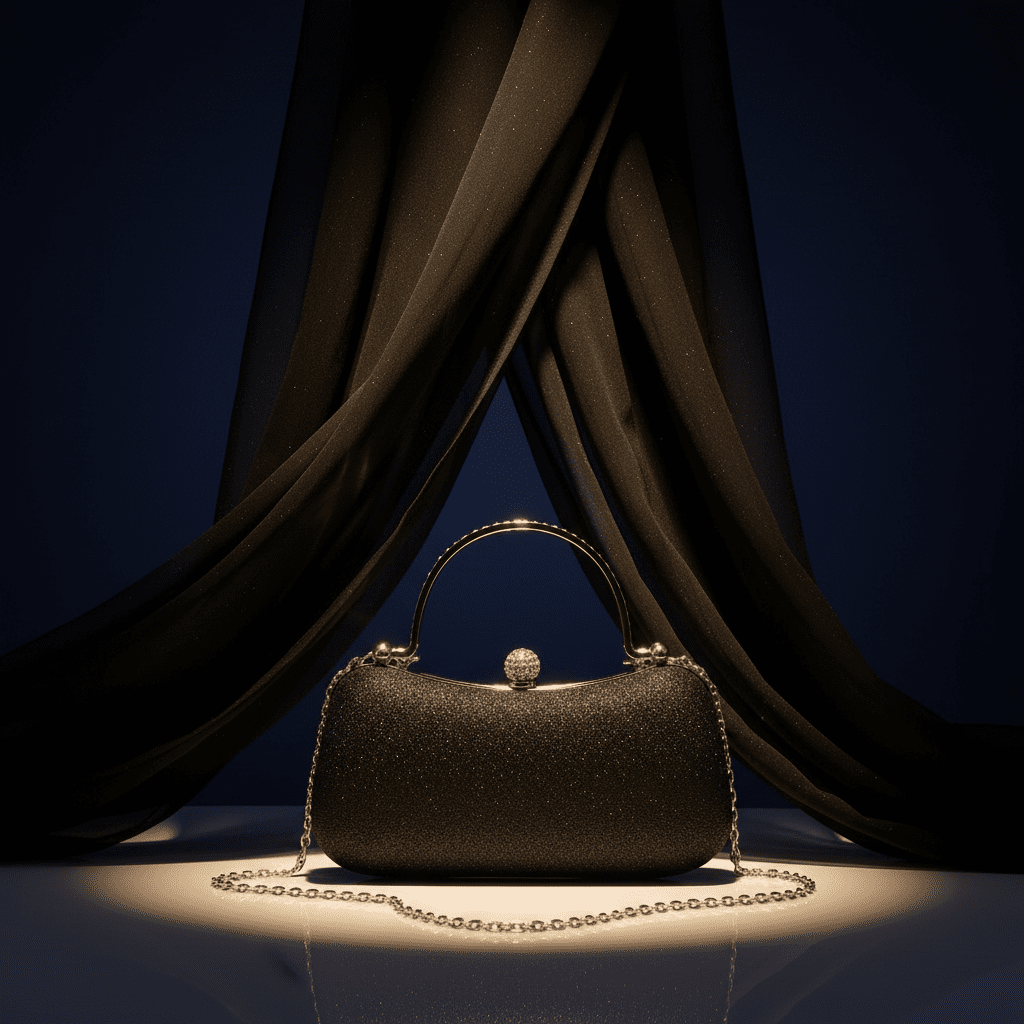 Navy Blue Spotlight Background