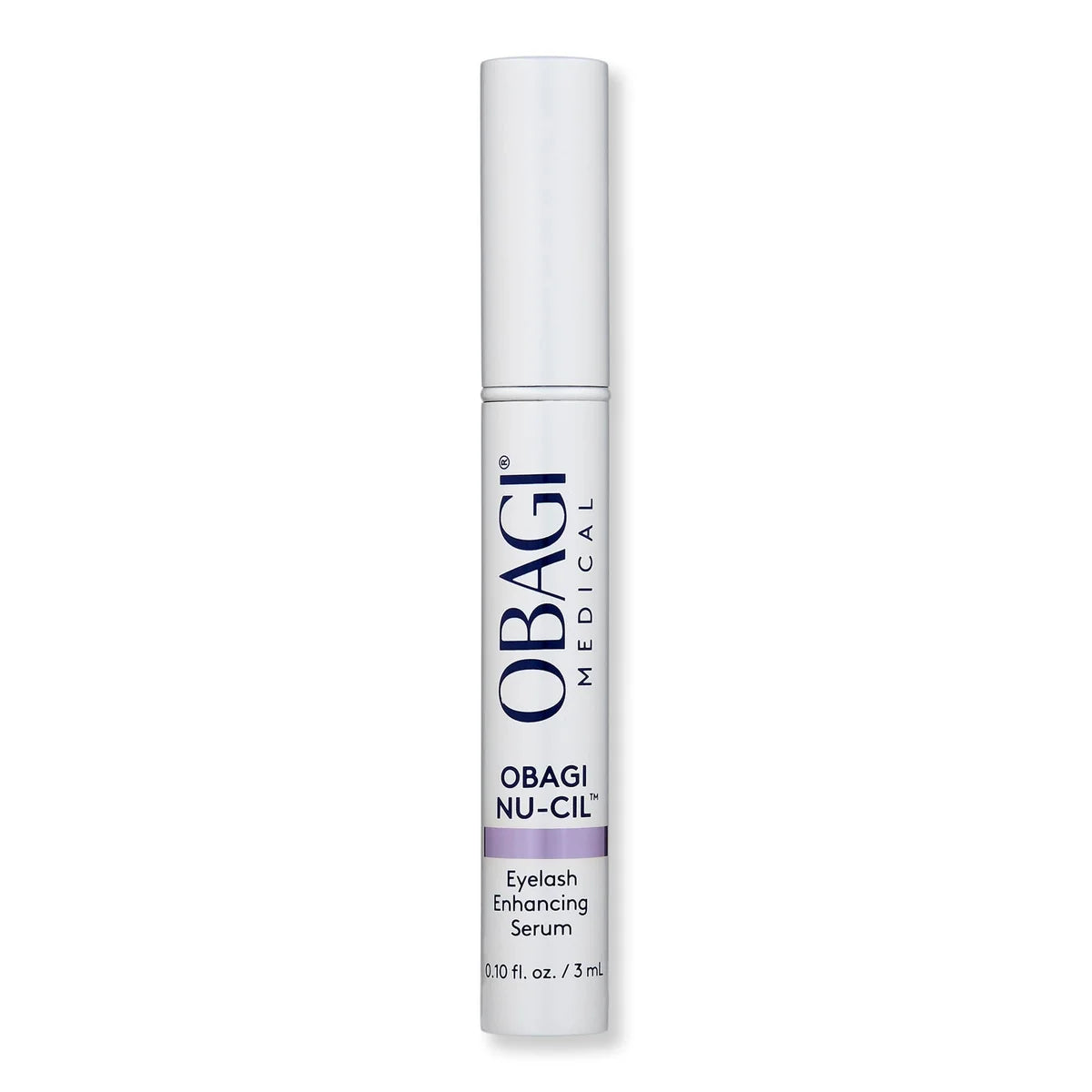 Obagi Nu-Cil Eyelash Enhancing Serum 3ml bottle on a white background