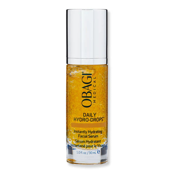 Obagi Daily Hydro-Drops facial serum bottle on a white background