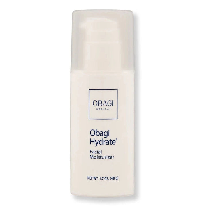 Obagi Hydrate Facial Moisturizer bottle on a white background