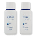 Two bottles of Obagi Nu-Derm AM Toner on a white background