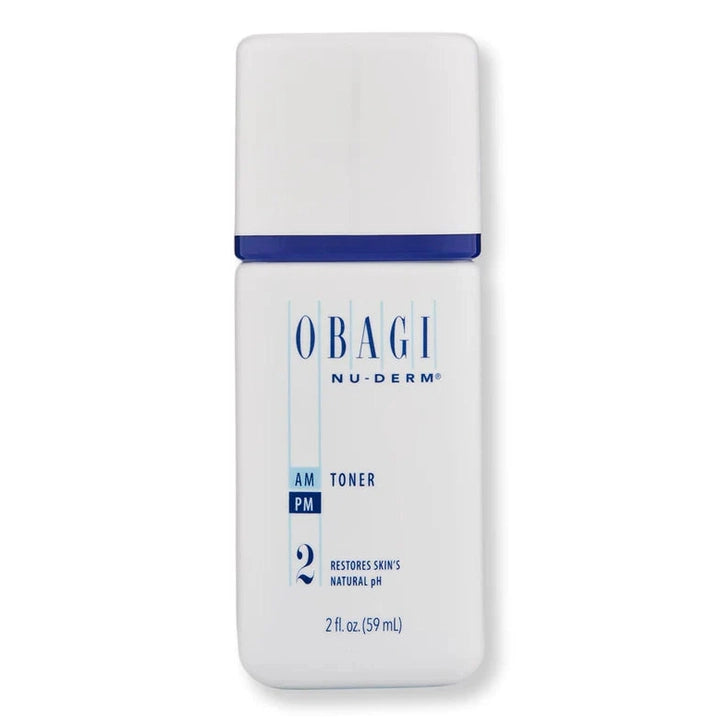 Obagi Nu-Derm AM/PM Toner bottle on a white background