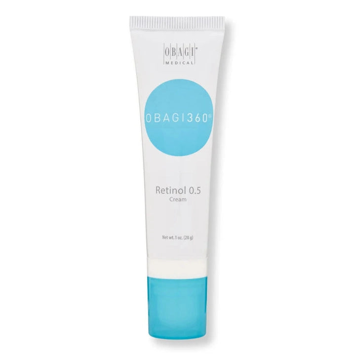 Obagi 1360 Retinol 0.5 Cream tube on a white background