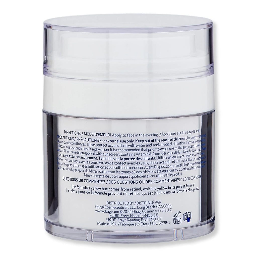 Obagi Retinol + PHA Refining Night Cream 1.7 fl oz