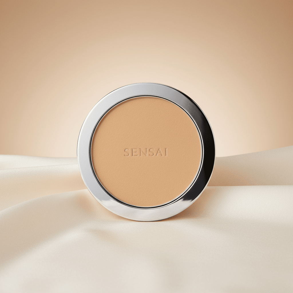 Sensai Foundation Beige Background