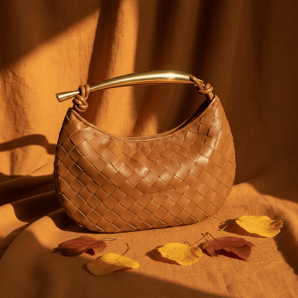 Tan Brown Hobo Bag Autumn Lifestyle