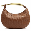Tan Brown Hobo Bag – White Background